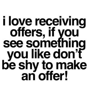 Make me an offer❤️